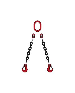 R0751 - GKN80 - Multi-leg chain slings with clevis hooks, grade 80
