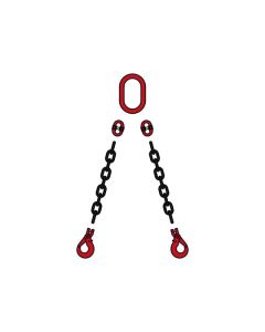 R0752 - BKG80 - Multi-leg chain slings with clevis self locking hooks, grade 80